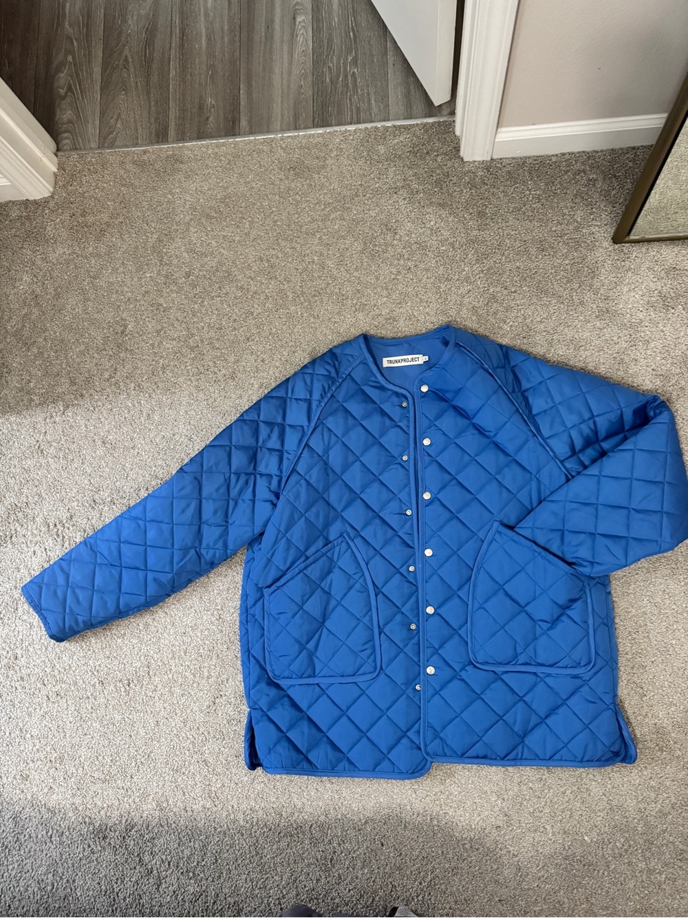 Trunk Project Quilted Overfit Nylon Jacket